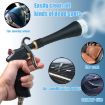 High Pressure Car Interior Cleaning Gun with Bearing Brush - 6