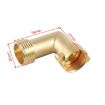 Brass Water Inlet Check Valve for Yacht RV - Black - 5