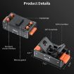 VRIG Magnetic Quick Release Adapter for Action Camera Base+Top Cover Kit - 8
