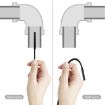 2.4" Screen Fuel Tank Inspection Night Vision Endoscope 1m Hard Wire - 5