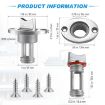 Stainless Steel Kayak Stern Drain Plug - 1pc - 3