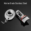 Stainless Steel Kayak Stern Drain Plug - 1pc - 5