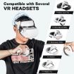 DEVASO VR Glasses Headband for Meta Quest 3S/Meta Quest 3/Meta Quest 2 - Black - 7