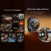 T7 4G LTE Android Smart Watch, 6GB+128GB, Gold - 5