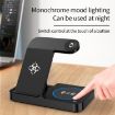 Apple Watch B18 4 in 1 Wireless Charger - Black - 4