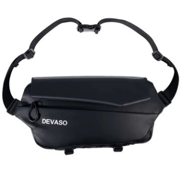 DEVASO Magnetic Crossbody Bag Handheld Organizer (Black) - 1