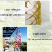 Laser Flash Bird Repellent Orchard Spiral Wind Rotor - Gold - 4