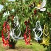 Laser Flash Bird Repellent Orchard Spiral Wind Rotor - Gold - 5