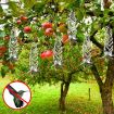 Laser Flash Bird Repellent Orchard Spiral Wind Rotor - Gold - 6