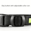 AirTag Dog Collar LED Waterproof Quick Release Collar, Size S Red - 8