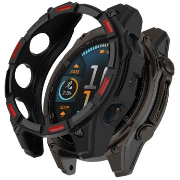 Garmin Fenix 8 AMOLED 43mm Protective Case - Black Red - 1