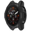 Garmin Fenix E 47mm Armor TPU Half Coverage Watch Case - Black - 2