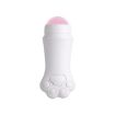 Rose Quartz Face Oil Absorbing Roller Volcanic Stone Facial Skin Repair Cleansing Massager - 1
