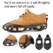 30 Point Cleats Crampons Spikes for Walking, Jogging, Hiking - Size L - 6