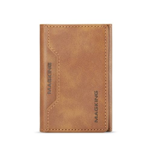 DG.MING MAGKING-K2 RFID Card Bag - Brown - 1