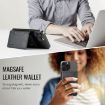 DG.MING MAGKING-K2 Series MagSafe RFID Card Bag - Black - 7
