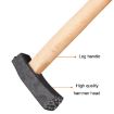 Handmade DIY Square Hammer Gold And Silver Jewelry Texture Hammer - 4