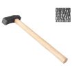 Handmade DIY Square Hammer Gold Silver Jewelry Texture Hammer - 1