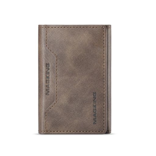 DG.MING MAGKING-K2 RFID Card Bag - Coffee - 1