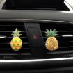 Car Air Conditioning Vent Pineapple Aromatherapy Clip (Heart) - 6