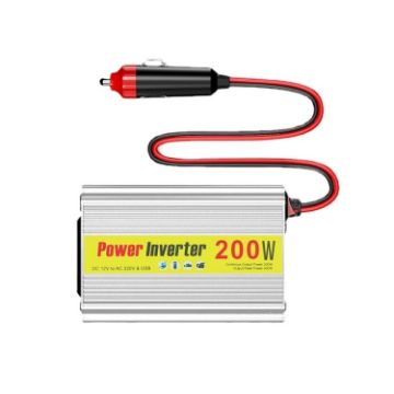 200W Modified Sine Wave Inverter Car Mobile Phone 2.1A Power Supply - 1