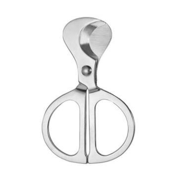 Portable Pill Cutter Stainless Steel Cigar Dispensing Scissors - 1