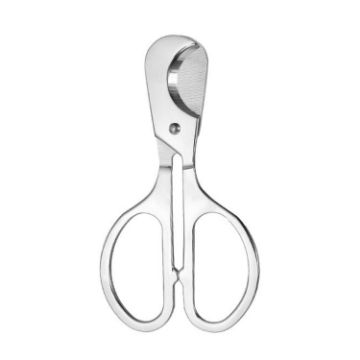 Portable Pill Cutter Stainless Steel Cigar Dispensing Scissors - 1
