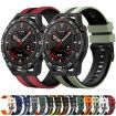 Huawei Watch Ultimate 22mm Silicone Band - Orange+Black - 3