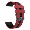 Amazfit Balance 22mm Two-Color Sports Silicone Watch Band - Red+Black - 2