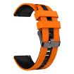 Amazfit Balance 22mm Silicone Watch Band - Orange+Black - 2