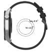 Samsung Galaxy Watch Active 2 44mm 20mm Sports Silicone Band Black Yellow - 5