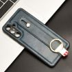 Samsung Galaxy F55/M55/C55 5G Wristband Leather Back Phone Case Blue - 2