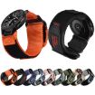 22mm Nylon Canvas Hook And Loop Watch Band - Jungle Camouflage - 2