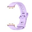 For Honor Band 9 Taro Purple Rose Gold Watch Band - 2