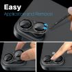 iPhone 16/16 Plus Camera Lens Protector Tempered Glass Film - Black - 4