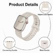 Apple Watch Series 4 40mm Silicone Watch Band - California Poppy - 3