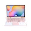Pink Bluetooth Keyboard Leather Case for Samsung Galaxy Tab S6 Lite - 3