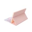 Pink Bluetooth Keyboard Leather Case for Samsung Galaxy Tab S6 Lite - 5