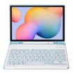 Samsung Galaxy Tab S6 Lite 10.4" Bluetooth Keyboard Leather Case White Ice - 3