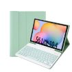 Samsung Galaxy Tab S6 Lite 10.4" Bluetooth Keyboard Case - Light Green - 1