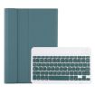 Samsung Galaxy Tab S6 Lite 10.4" Bluetooth Keyboard Leather Case - Dark Green - 2