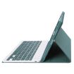 Samsung Galaxy Tab S6 Lite 10.4" Bluetooth Keyboard Leather Case - Dark Green - 5