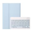 Samsung Galaxy Tab A8 10.5 2021 Bluetooth Keyboard Leather Case White Ice - 2