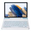 Samsung Galaxy Tab A8 10.5 2021 Bluetooth Keyboard Leather Case White Ice - 3