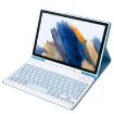 Samsung Galaxy Tab A8 10.5 2021 Bluetooth Keyboard Leather Case White Ice - 4