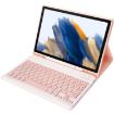 Pink Bluetooth Keyboard Leather Case for Samsung Galaxy Tab A8 10.5 - 4