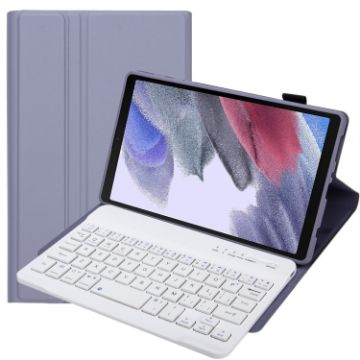 Samsung Galaxy Tab A7 Lite 8.7 T220/T225 Purple Keyboard Case - 1