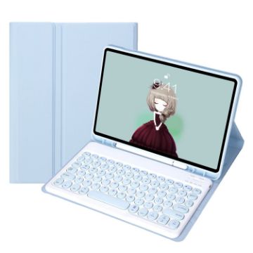Samsung Galaxy Tab S6 Lite 10.4" Keyboard Case - White Ice - 1