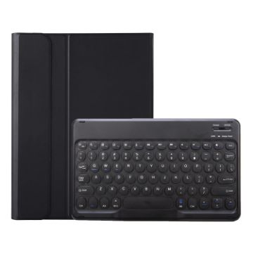 Samsung Galaxy Tab A9+ X210/X215/X215 YA09B Keyboard Leather Case (Black) - 1