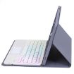 Samsung Galaxy Tab S9 Bluetooth Keyboard Leather Tablet Case (Purple) - 5